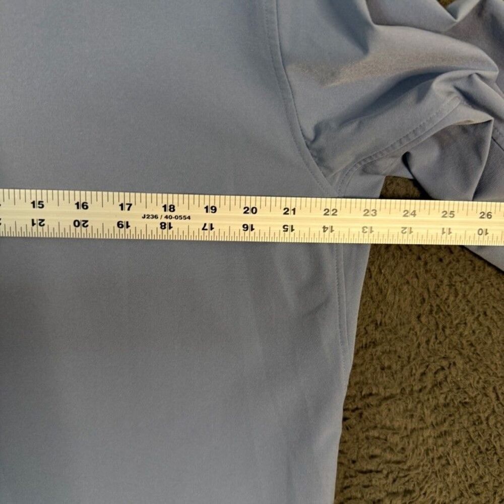 Lululemon Shirt Mens XL Blue Commission Long Sleeve Button Up Stretch Casual - Picture 9 of 12